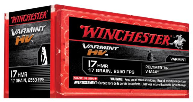 Winch. .17 HMR V-MAX 17 gr.(50/1000)